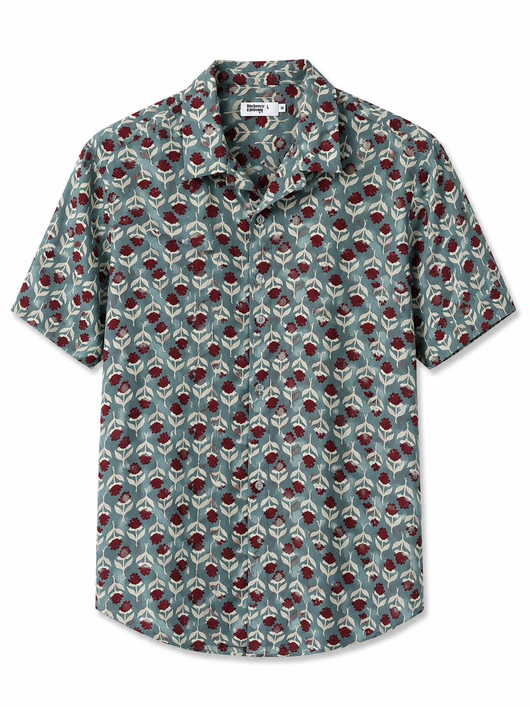 Camisa Grey Print