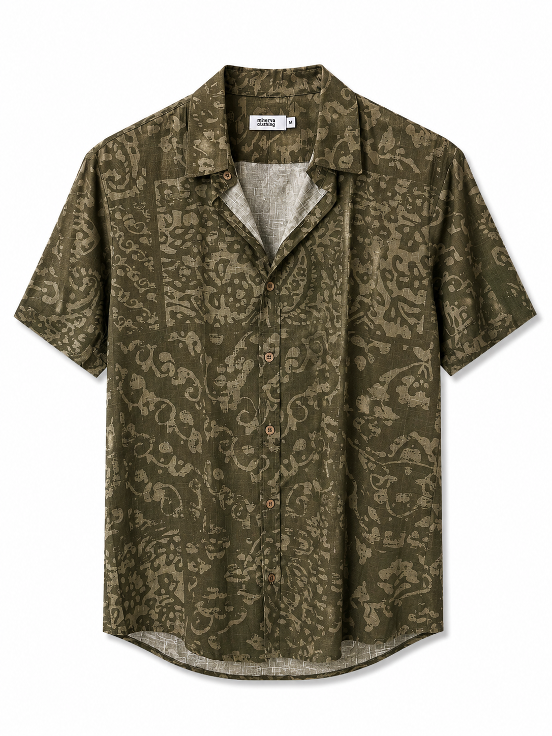 Camisa Oliva Print