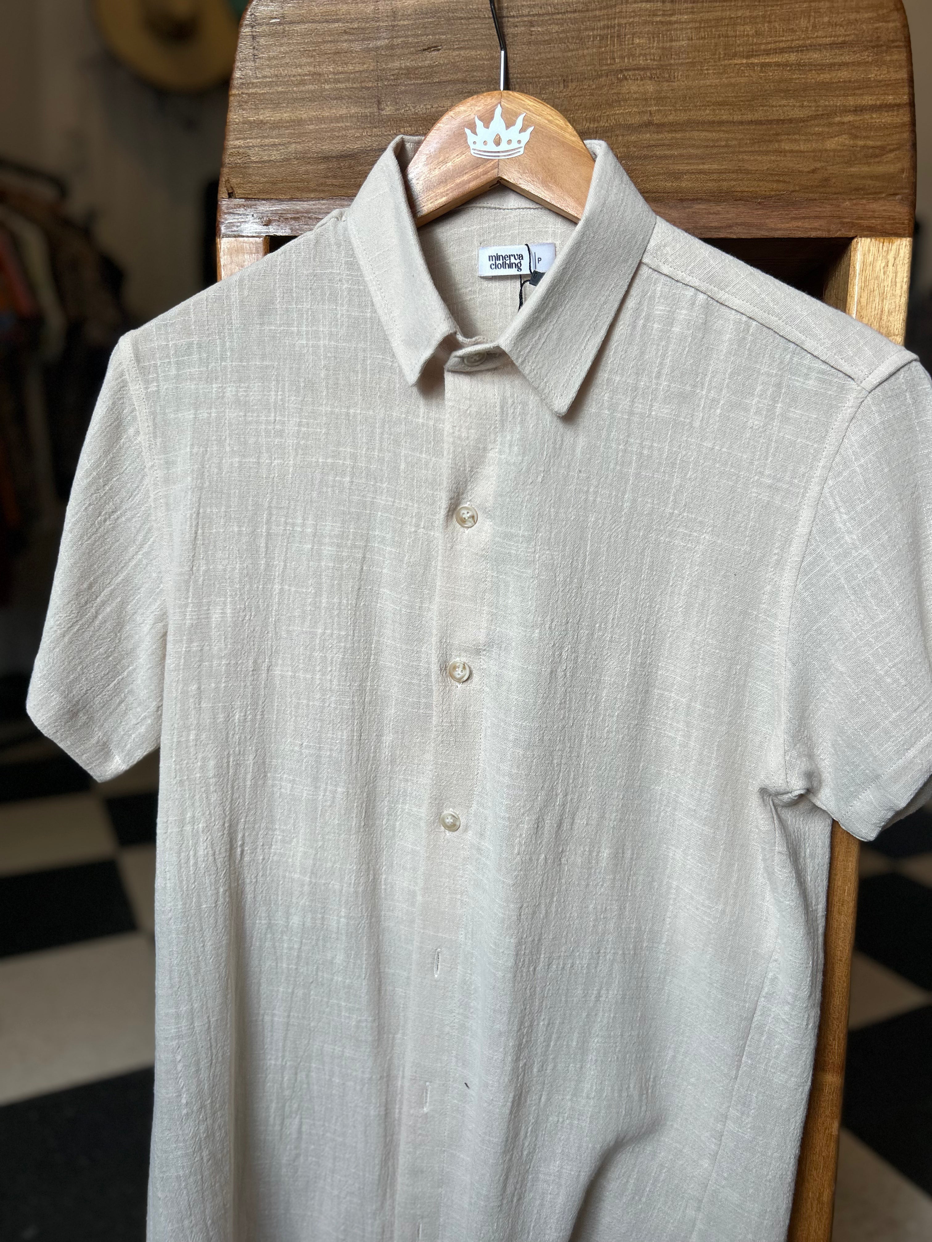 Camisa Linen Blanca